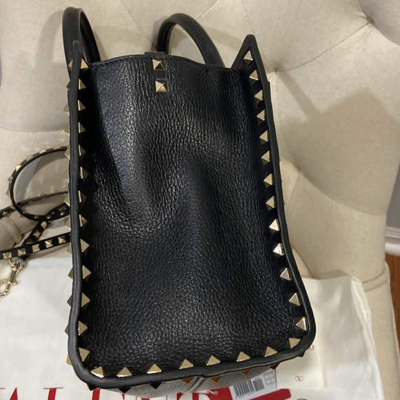 Valentino Garavani Rockstud Double Handle Crossbody Bag - Picture 6 of 13